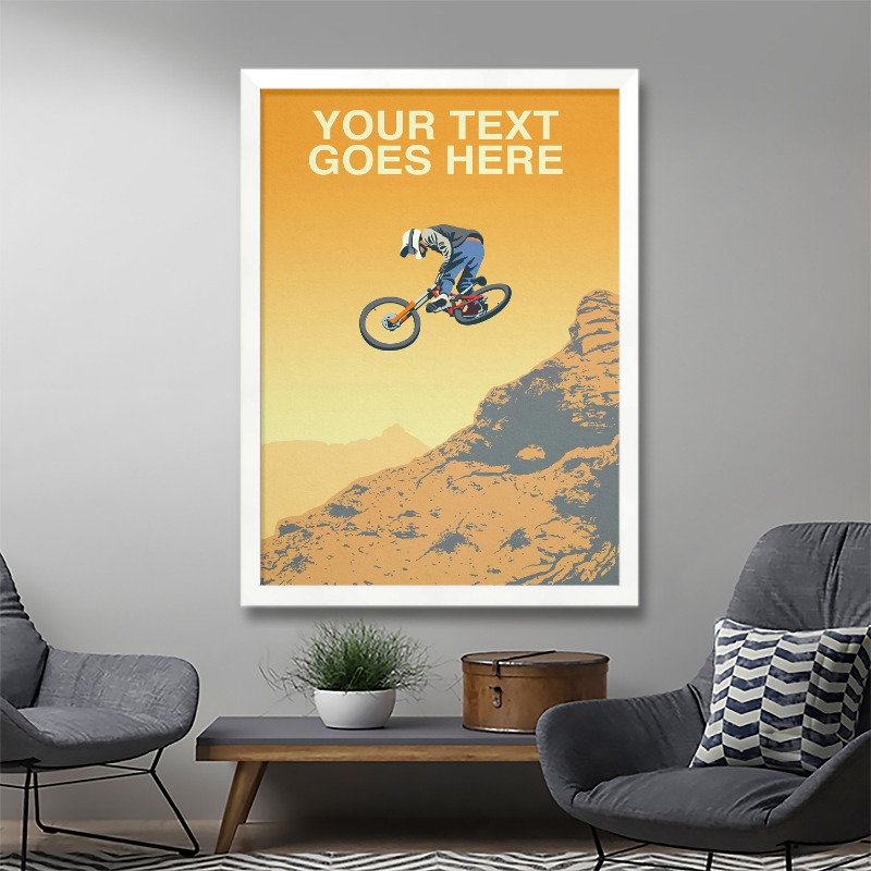 Mountain Bike Trail Poster Sno - đánh giá và giá Picture Of Mountain Biking