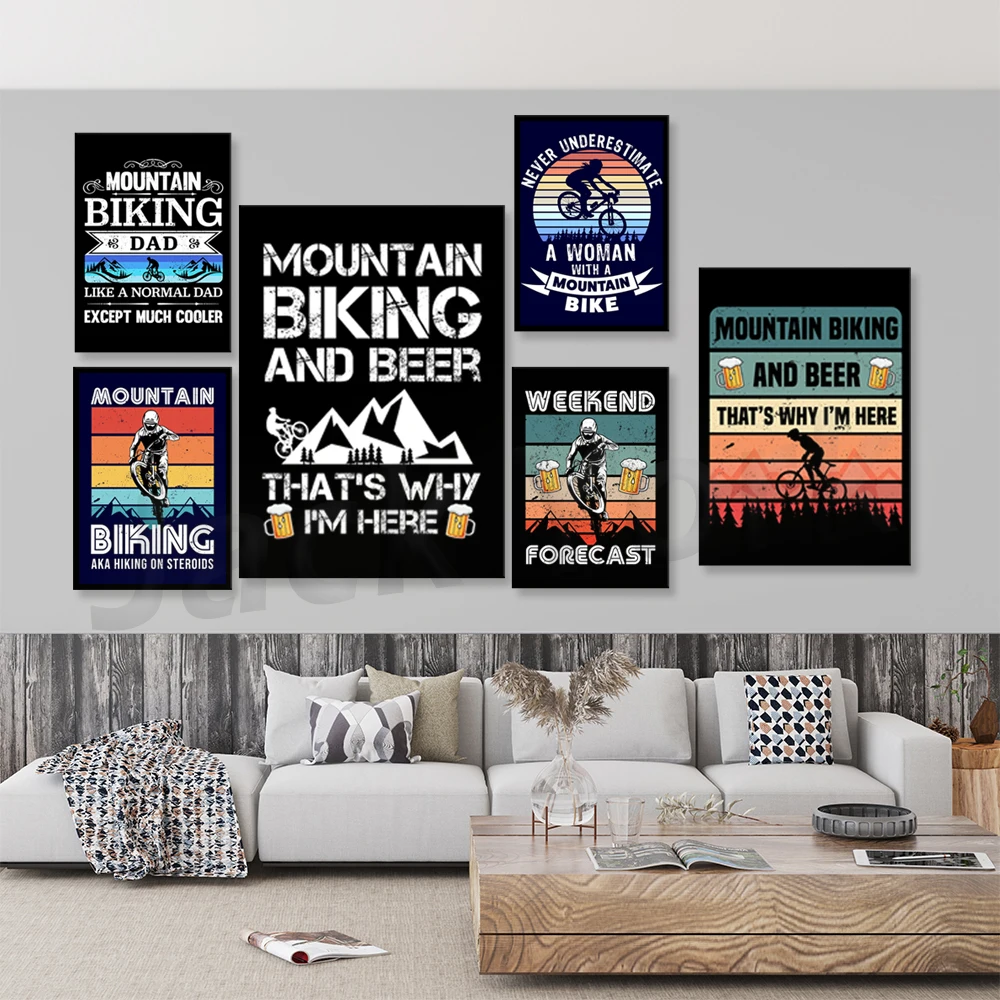 Go Mountain Bike Print Canvas  - đánh giá và giá Picture Of Mountain Biking